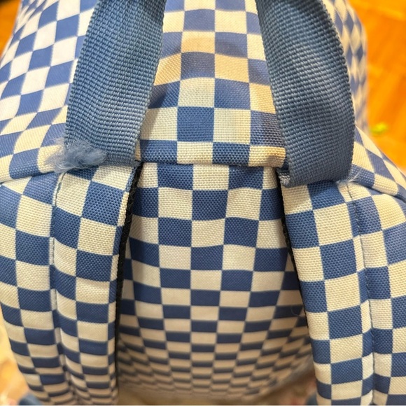 3/$10⚡️Blue & White Parkland Checkered Kids Backpack - Picture 9 of 16